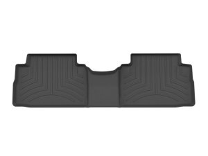 Hyundai Santa Fe Floor Mats - Rear - WeatherTech - FloorLiner DigitalFit - Black - `21-`27