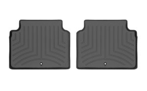 Genesis G80 FloorLiner - Rear - WeatherTech - DigitalFit - Black - `21-`27