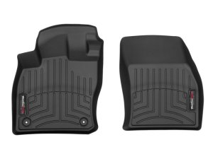 Volkswagen Taos FloorLiner - Front - WeatherTech - DigitalFit - Black - `22-`27
