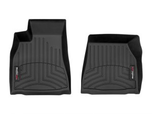 Tesla Model S FloorLiner - Front - WeatherTech - DigitalFit - Black - `21-`27