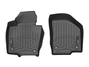 Volkswagen Passat FloorLiner - Front - WeatherTech - DigitalFit - Black - `06-`08