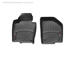 Volkswagen Passat FloorLiner - Front - WeatherTech - DigitalFit - Black - `06-`08