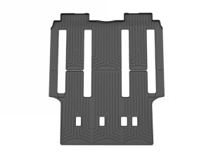 Kia Carnival Floor Mat Set - Rear - WeatherTech - FloorLiner HP - Black - `22-`25 Kia Carnival Floor Mat Set - Rear - WeatherTech - FloorLiner HP - Black - `22-`25