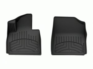 Hyundai Santa Fe Hybrid Floor Mat Set - Front - WeatherTech - FloorLiner HP - Black - `21-`27
