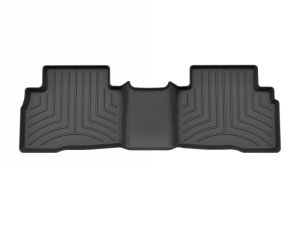 Hyundai Tucson Hybrid Floor Mats - Rear - WeatherTech - FloorLiner HP - Black - `22-`24