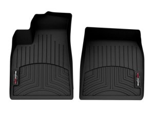 Tesla Model X FloorLiner - Front - WeatherTech - DigitalFit - Black - `21-`27