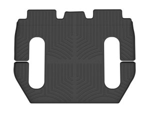Tesla Model X Floor Mats - Rear - WeatherTech - DigitalFit - Black - `21-`27