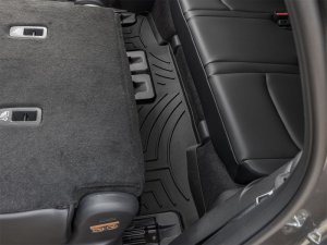 Infiniti QX60 Floor Mat Set - Rear - WeatherTech - FloorLiner HP - Black - `22-`26