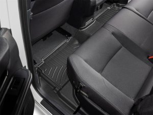 Toyota Corolla Cross Floor Mat - Rear - WeatherTech - FloorLiner HP - Black - `22-`26