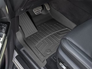 Lexus LX 600 Floor Mats - Front - WeatherTech - FloorLiner HP - Black - `22-`25