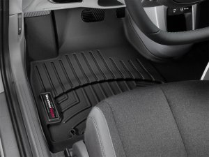 Hyundai Ioniq 5 FloorLiner - Front - WeatherTech - DigitalFit - Black - `22-`27