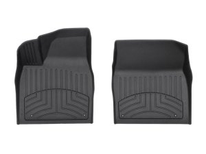Kia EV6 Floor Mat Set - Front - WeatherTech - FloorLiner HP - Black - `22-`24 Kia EV6 Floor Mat Set - Front - WeatherTech - FloorLiner HP - Black - `22-`24