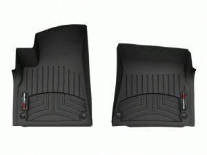Rivian R1S FloorLiner - Front - WeatherTech - DigitalFit - Black - `22-`27