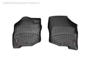 Honda Fit FloorLiner - Front - WeatherTech - DigitalFit - Black - `07-`08