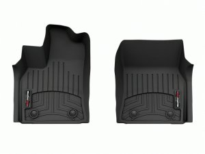 Toyota Sequoia FloorLiner - Front - WeatherTech - DigitalFit - Black - `23-`27