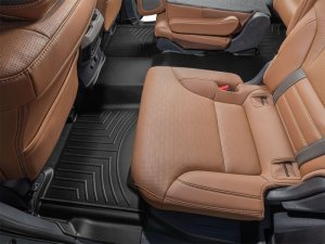 Toyota Sequoia FloorLiner - Rear - WeatherTech - DigitalFit - Black - `23-`26