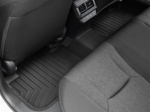 Honda Accord Floor Mat Set - Rear - WeatherTech - FloorLiner HP - Black - `23-`24