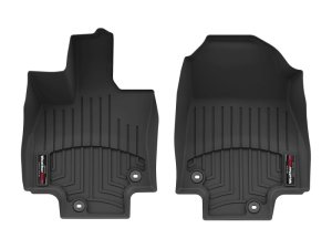 Toyota Grand Highlander FloorLiner - Front - WeatherTech - DigitalFit - Black - `24-`26 Toyota Grand Highlander FloorLiner - Front - WeatherTech - DigitalFit - Black - `24-`26