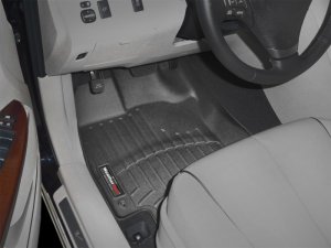 Toyota Venza FloorLiner - Front - WeatherTech - DigitalFit - Black - `09-`11