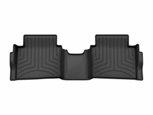 Hyundai Kona Floor Mat Set - Rear - WeatherTech - FloorLiner HP - Black - `24-`26 Hyundai Kona Floor Mat Set - Rear - WeatherTech - FloorLiner HP - Black - `24-`26