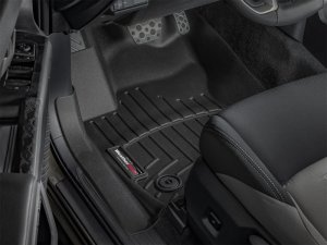 Toyota Tacoma FloorLiner - Front - WeatherTech - DigitalFit - Black - `24-`26