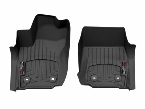 Toyota Tacoma FloorLiner - Front - WeatherTech - DigitalFit - Black - `24-`26