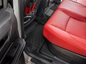 Toyota Tacoma FloorLiner - Rear - WeatherTech - DigitalFit - Black - `24-`26