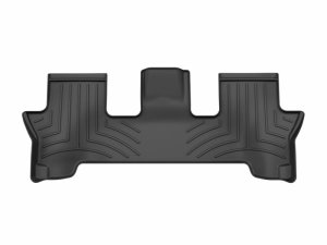 Hyundai Santa Fe Floor Mats - Rear - WeatherTech - FloorLiner HP - Black - `24-`26
