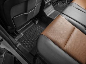 Lexus GX Floor Mats - Rear - WeatherTech - DigitalFit - Black - `24-`26