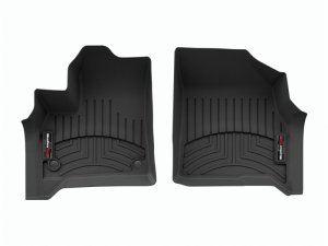 Chevrolet Traverse Floor Mat Set - Front - WeatherTech - FloorLiner DigitalFit - Black - `24-`26