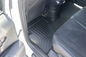 Hyundai Ioniq 5 FloorLiner - Rear - WeatherTech - DigitalFit - Black - 2025+