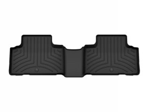 Genesis GV80 Floor Mats - Rear - WeatherTech - FloorLiner HP - Black - 2025+ Genesis GV80 Floor Mats - Rear - WeatherTech - FloorLiner HP - Black - 2025+