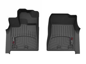 Infiniti QX80 FloorLiner - Front - WeatherTech - DigitalFit - Black - `25-`27 Infiniti QX80 FloorLiner - Front - WeatherTech - DigitalFit - Black - `25-`27