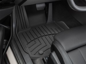 BMW X3 Floor Mats - Front - WeatherTech - FloorLiner HP - Black - `25-`27