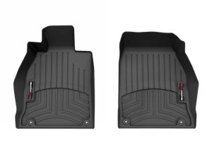 Porsche 911 Carrera Floor Mat Set - Front - WeatherTech - FloorLiner DigitalFit - Black - 2025+