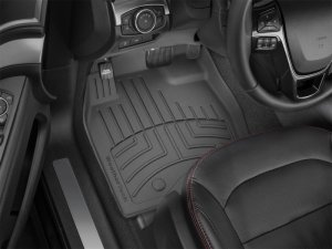 Jeep Wagoneer S Floor Mats - Front - WeatherTech - HP - Black - `24-`25