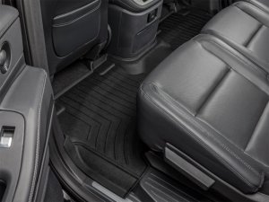 Lincoln Navigator Floor Mat Set - Rear - WeatherTech - FloorLiner HP - Black - `25-`26 Lincoln Navigator Floor Mat Set - Rear - WeatherTech - FloorLiner HP - Black - `25-`26