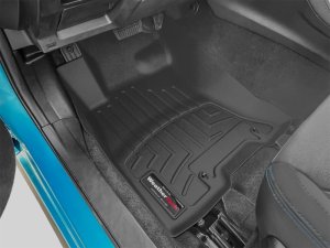 Subaru Crosstrek Floor Mat Set - Front - WeatherTech - DigitalFit - Black - `19-`23