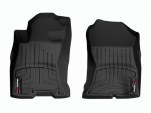 Subaru Crosstrek Floor Mat Set - Front - WeatherTech - DigitalFit - Black - `19-`23