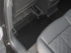 Audi A6 Sportback FloorLiner - Rear - WeatherTech - DigitalFit - Black - `24-`25