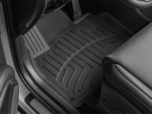 Hyundai Palisade Hybrid FloorLiner HP - Front - WeatherTech - Black - 2026+ Hyundai Palisade Hybrid FloorLiner HP - Front - WeatherTech - Black - 2026+