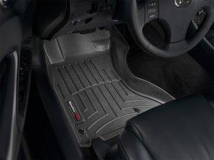 Lexus IS FloorLiner - Front - WeatherTech - DigitalFit - Black - `06-`13