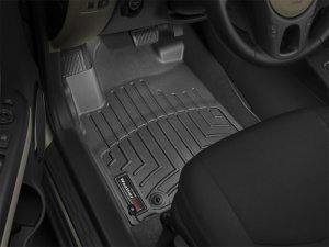 Kia Soul FloorLiner - Front - WeatherTech - DigitalFit - Black - `10-`13 Kia Soul FloorLiner - Front - WeatherTech - DigitalFit - Black - `10-`13