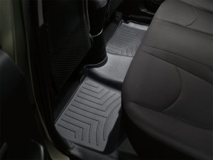 Kia Soul FloorLiner - Rear - WeatherTech - DigitalFit - Black - 2010