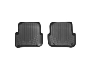 Audi A6 FloorLiner - Rear - WeatherTech - DigitalFit - Black - `05-`11 Audi A6 FloorLiner - Rear - WeatherTech - DigitalFit - Black - `05-`11