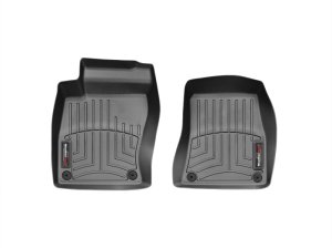 Audi A8 FloorLiner - Front - WeatherTech - DigitalFit - Black - `06-`10 Audi A8 FloorLiner - Front - WeatherTech - DigitalFit - Black - `06-`10