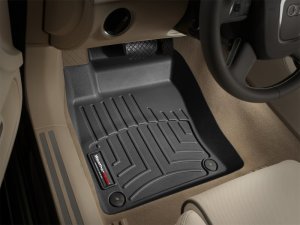 Audi S8 FloorLiner - Front - WeatherTech - DigitalFit - Black - `06-`10 Audi S8 FloorLiner - Front - WeatherTech - DigitalFit - Black - `06-`10