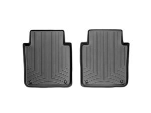 Audi A8 FloorLiner - Rear - WeatherTech - DigitalFit - Black - `06-`10 Audi A8 FloorLiner - Rear - WeatherTech - DigitalFit - Black - `06-`10