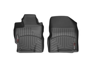 Toyota Yaris FloorLiner - Front - WeatherTech - DigitalFit - Black - `07-`11