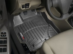 Toyota Yaris FloorLiner - Front - WeatherTech - DigitalFit - Black - `07-`11